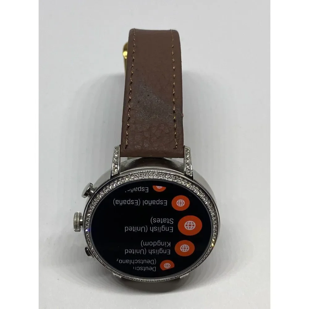 Fossil Gen 4 Authentic Digital Dial Smart Watch Custom Band FTW6013 AB362